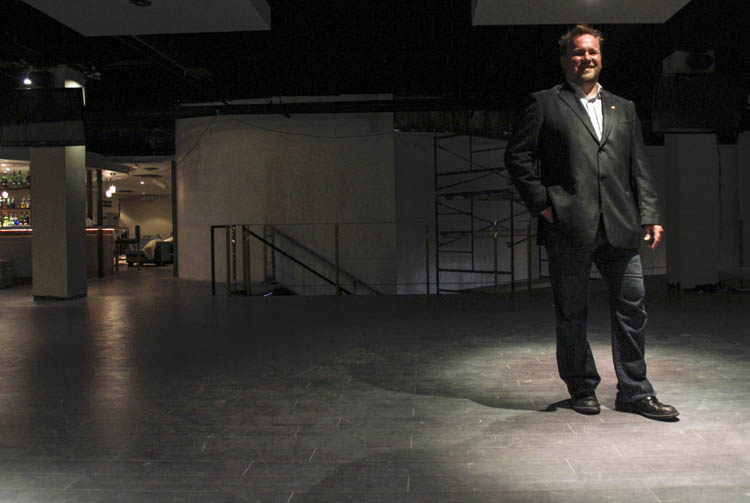 Jessica Burtnick / Winnipeg Free Press
It may not look like much now, but Darren Wanless is aiming to open Portage Ave BrewWorks & Kitchen by Dec. 1 at the site of the former 4-Play Sports Bar at 323 Portage Ave.