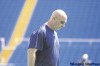 MIKE.APORIUS@FREEPRESS.MB.CA 
Coach Mike Kelly at the Bombers' practice Tuesday. Fans' calls for his ouster are definitely premature, after just one tight, last-second loss on the road.