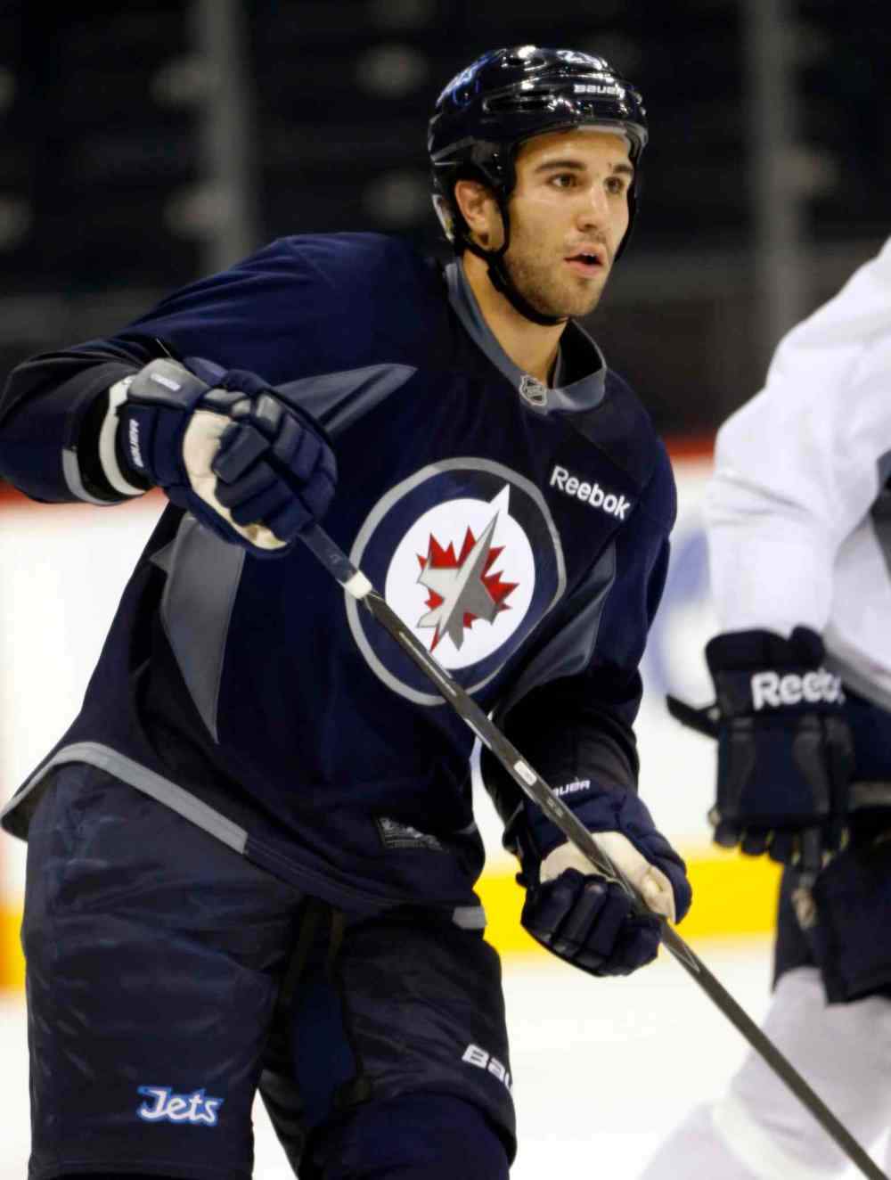 KEN GIGLIOTTI / WINNIPEG FREE PRESS archives
Patrice Cormier seen here practising with the Winnipeg Jets in September.