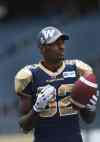 Joe Bryksa / Winnipeg Free Press
Winnipeg Blue Bomber Terrence Edwards says he plans to spend the rest of his football career with the team.