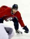 KEN GIGLIOTTI / WINNIPEG FREE PRESS
Defenceman Zach Redmond says, with only two exhibition games left before the season opens, the Jets are “more of a team, rather than a training camp. Everything starts to get whittled down and fine-tuned.”