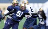 KEN GIGLIOTTI / WINNIPEG FREE PRESS
Jake Killeen (51) joined the Bombers at practice today.