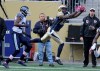 TREVOR HAGAN / WINNIPEG FREE PRESS
Look on the bright side, Bombers fans: Receiver Mike Sims-Walker, who busted out for eight catches and 137 yards Saturday, is among a talented corps signed for next season.