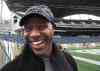JOE BRYKSA / WINNIPEG FREE PRESS
Winnipeg Blue Bomber great James (Wild) West smiles during a visit to Investors Group Field Thursday. The two-time CFL all-star and some of his Bomber teammates from the 1988 Grey Cup-winning team will be honoured at half-time of the Bombers' final game of the season, Saturday at IGF. West will be joined by 1988 Bomber teammates for an autograph-signing session today from 5:30 p.m.-7 p.m. at the Bomber Store at the new stadium.