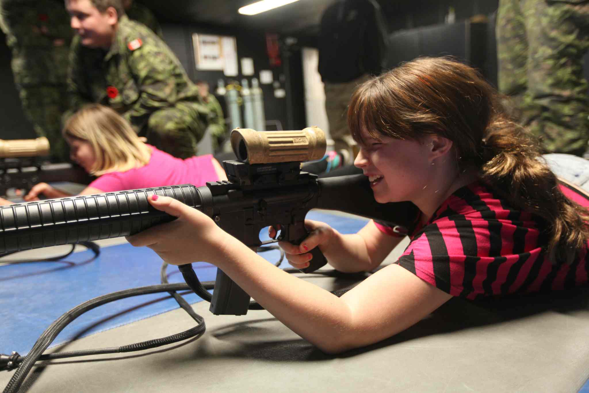Minto Armouries opens virtual firing range to public Saturday