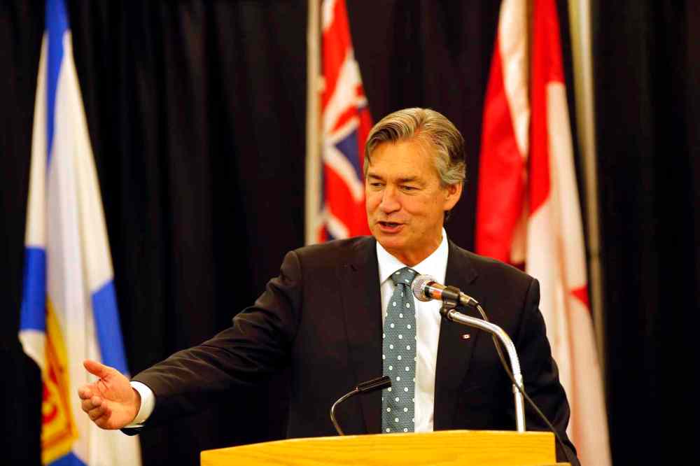 KEN GIGLIOTTI / WINNIPEG FREE PRESS
Ambassador Gary Doer says he's encouraged by seeing 'the building crane all over town' every time he returns to Winnipeg to visit family and friends.
