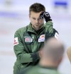 BORIS MINKEVICH / WINNIPEG FREE PRESS
Mike McEwen lost to Edmonton’s Kevin Koe this morning at Roar of the Rings