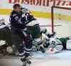 JOE BRYKSA / WINNIPEG FREE PRESS
Winnipeg Jets Blake Wheeler celebrates his game-winning goal in the third period.