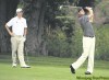 Rick Eglinton / The Canadian Press
Canadian amateur hotshots Nick Taylor (left) and Matt Hill play a practice round at Glen Abbey Tuesday. They are paired together for the opening round Thursday.