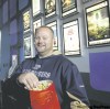 WAYNE.GLOWACKI@FREEPRESS.MB.CA  
Offensive lineman and movie buff Kelly Bates feels most at home in a cineplex when he's not bashing heads in a game.