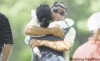 PHIL.HOSSACK@FREEPRESS.MB.CA 
Garth Collings pretty much wrapped up the tourney with a birdie on 17, and on 18, got wrapped up in congrats from Lisa Andersen of Golf Manitoba.