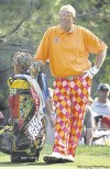 CARLOS OSORIO / THE ASSOCIATED PRESS
John Daly waits on the ninth hole during the Buick Open Pro-Am.