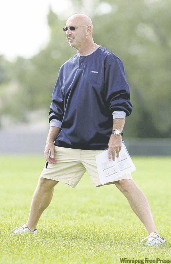 JOE.BRYKSA@FREEPRESS.MB.CA
Bombers head coach Mike Kelly to his detractors: Have some fun. Lighten up