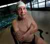 Phil Hossack / Winnipeg Free Press
Jaring Timmerman, prepping for a swim competition.