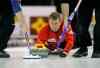 Boris Minkevich / Winnipeg Free Press
Defending champion Jeff Stoughton of Charleswood club claimed another victory Wednesday during the Safeway curling championship at MTS Iceplex.