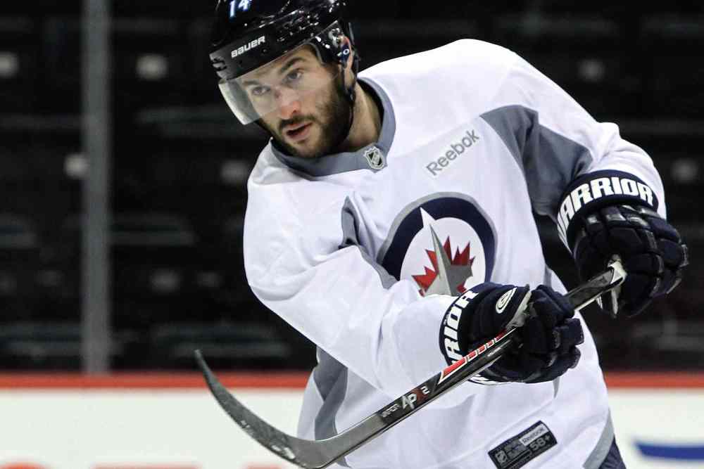 MIKE DEAL / WINNIPEG FREE PRESS Files
Winnipeg Jets' Anthony Peluso
