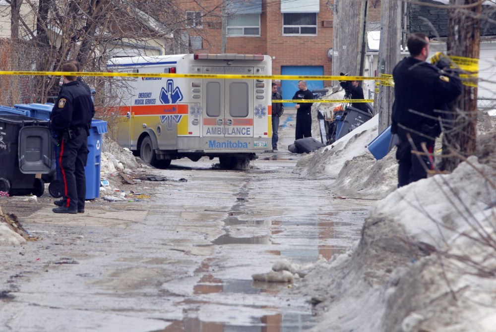 Two arrested after shooting on Manitoba Avenue Winnipeg Free Press