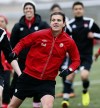 v
Acknowledged by many as the best female soccer player in the world, Canada's Christine Sinclair spurns the spotlight.