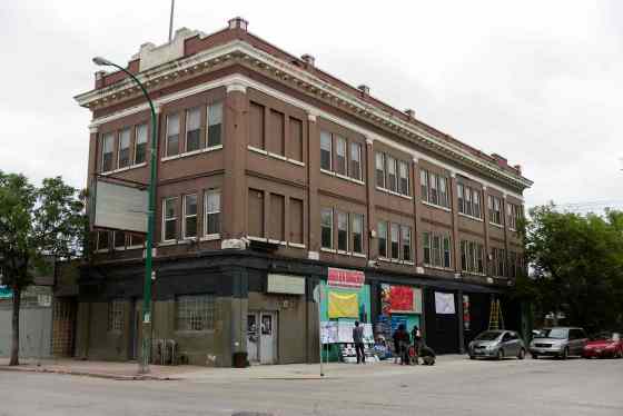 Sarah Taylor / Winnipeg Free Press FilesThe Merchant Hotel on Selkirk Avenue is coming down today. Earlier this month, over a hundred people vied for the eight positions to work on this project.