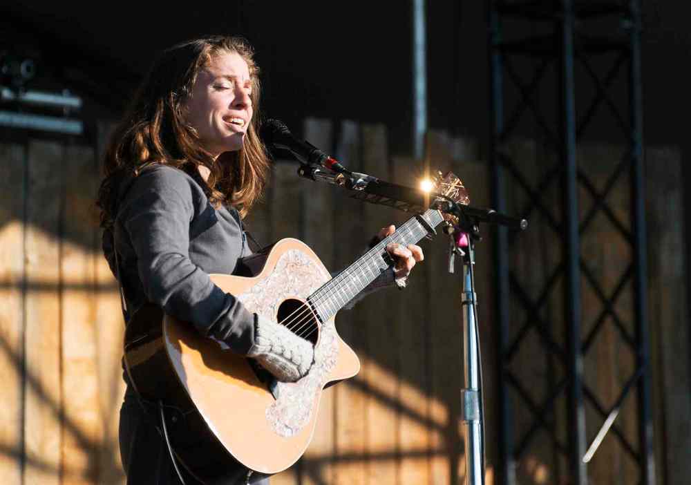Sarah Taylor / Winnipeg Free Press
Ani DiFranco, who received the Winnipeg Folk Festival's Artistic Achievement Award in 2013, performs again at Folk Fest Saturday evening.