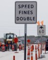 ken gigliotti / winnipeg free press
More than 2,500 drivers clocked speeding in this  Kenaston Boulevard construction zone won't have to pay.