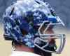 Joe Bryksa / Winnipeg Free Press
Winnipeg Blue Bomber Glenn January wears the new Signature Uniform helmet by Reebok unveiled at practice today at Investors Group Field. The Bombers plan to unveil the new uniforms Tuesday.