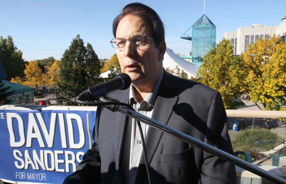 JOE BRYKSA / WINNIPEG FREE PRESS Files
Mayoral candidate David Sanders
