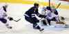 Phil Hossack / Winipeg Free Press 
Winnipeg Jets left-winger Evander Kane didn't lose any sleep after failing to convert this breakaway on Edmonton Oilers netminder Laurent Brossoit during a pre-season game last week.