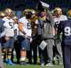 BORIS MINKEVICH / WINNIPEG FREE PRESS
Winnipeg Blue Bombers practise last week at Investors Group Field, ahead of today's game against the Edmonton Eskimos.