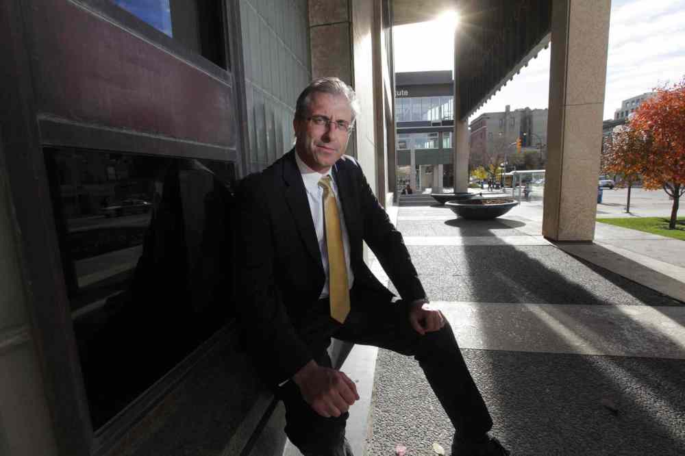 RUTH BONNEVILLE / WINNIPEG FREE PRESS
Former city councillor Gord Steeves has long been credited with an ability to make friends with people of all political stripes.