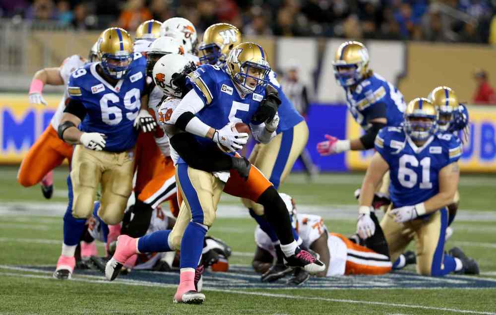 Trevor Hagan / Winnipeg Free Press files
The Bombers have added some new faces to their training camp roster.