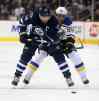 TREVOR HAGAN/WINNIPEG FREE PRESS files 
Jets captain Andrew Ladd battles with the St. Louis Blues’ Alexander Steen: Steen’s pass to break David Backes for a power-play goal was a back-breaker Sunday.