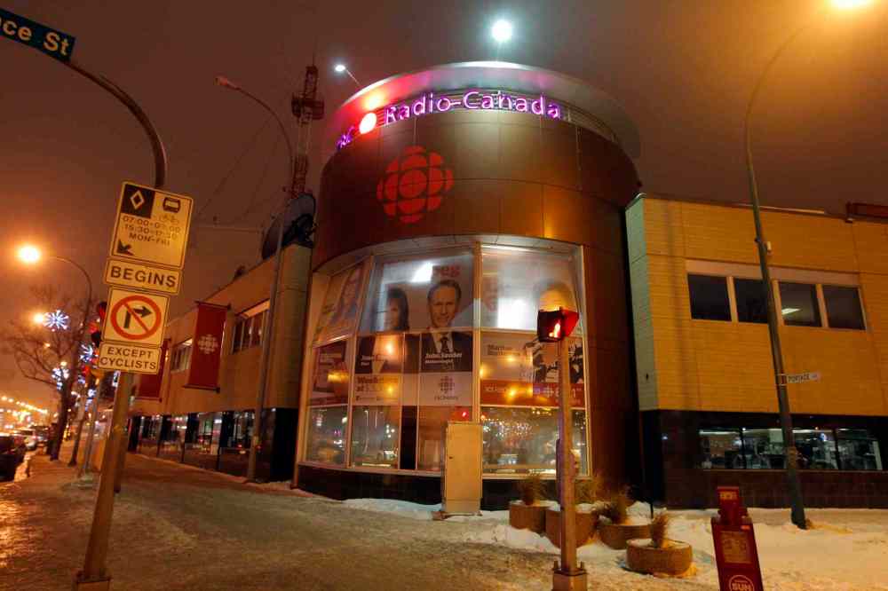 BORIS MINKEVICH / WINNIPEG FREE PRESS FILES
CBC Winnipeg building on Portage Avenue across from the University of Winnipeg. CBC Radio One has grabbed an even stronger hold on top spot of Winnipeg’s radio ratings medal.