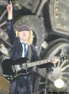 DAVID LIPNOWSKI / WINNIPEG FREE PRESS
AC/DC lead guitarist Angus Young performs at Canad Inns Stadium Saturday night before a sold out crowd.