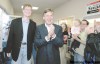 Ruth Bonneville / Winnipeg Free Press Archives 
Premier Gary Doer (centre) with Andrew Swan after a 2004 provincial byelection in Minto. While Doer is resigning as leader, he isn't saying what he'll do next.
