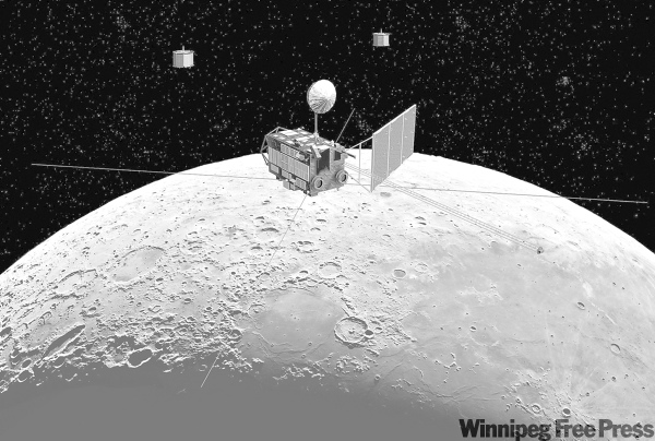 CP
Artist�s rendering of Japan�s first lunar probe.