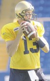 PHIL.HOSSACK@FREEPRESS.MB.CA  
Newcomer Casey Bramlet is rumoured to be slated as the starter Sunday in Montreal.