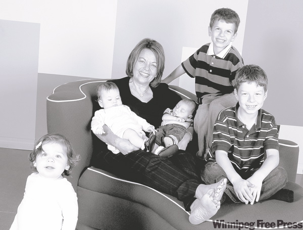 Elaine Stoller — who was killed last year by drunk driver Hugo Ruizfuentes — and her grandchildren.