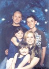 A family picture of Ruizfuentes, his common­law- wife Jodi Holt and his three children.