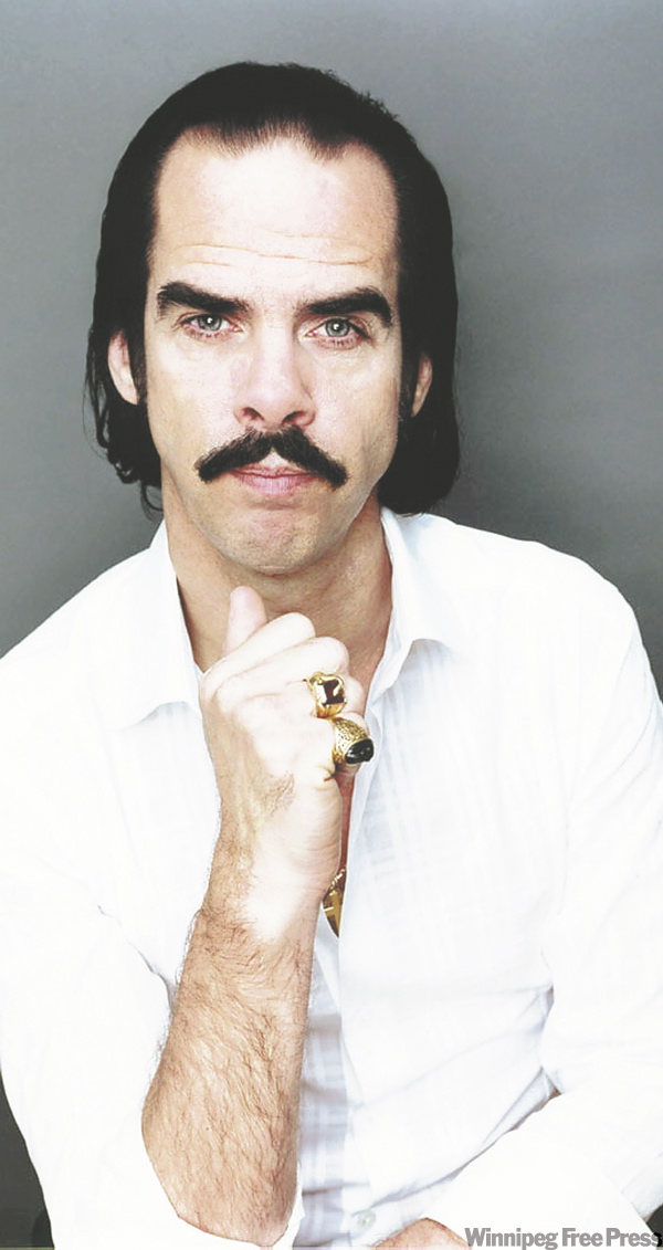 Author/singer-songwriter Nick Cave.