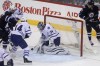 Ruth Bonneville / Winnipeg Free Press 
Toronto Maple Leafs goaltender James Reimer (34) manages to deflect the puck from going in the net during the first period Saturday.  

Jan 03, 2015 Ruth Bonneville / Winnipeg Free Press
Winnipeg Jets vs Toronto Maple Leafs