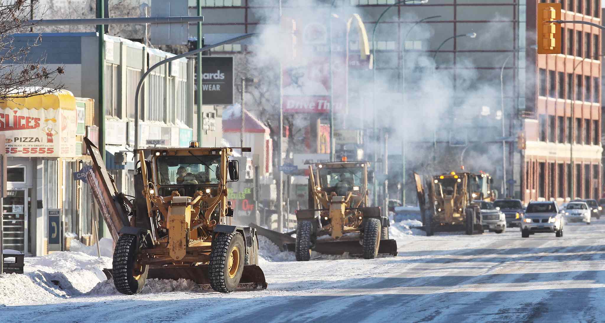 Mayor Bowman not satisfied with snow clearing by private contractors
