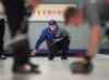 Ruth Bonneville / Winnipeg Free Press
Skip, Braden Calvert plays in the Manitoba Open at Deer Lodge Curling Friday morning.