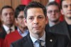 Mike Deal / Winnipeg Free Press
Mayor Brian Bowman gets a little emotional while he addresses the media regarding racism in Winnipeg. He was joined by members from across the community.