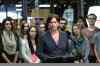 Mike Deal / Winnipeg Free Press
NDP leadership candidate Theresa Oswald announces plans to make post-secondary education more affordable Sunday.