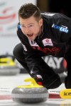 Tim Smith / Brandon Sun
Mike McEwen has a Sunday-morning showdown with Jeff Stoughton.