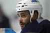 JOE BRYKSA / WINNIPEG FREE PRESS
The versatile Dustin Byfuglien will be patrolling right wing again tonight after Winnipeg’s most recent injury woes.
