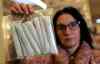 TREVOR HAGAN / WINNIPEG FREE PRESS
Winnipeg Harvest's Chris Albi holds a bag of feminine hygiene products, something many clients can't afford.