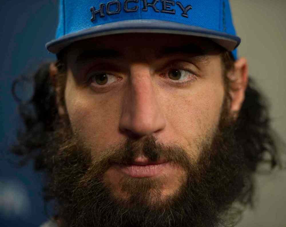 David Lipnowski / Winnipeg Free Press
Jets forward Chris Thorburn: