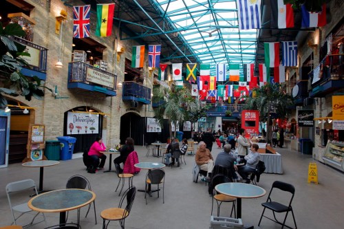 BORIS MINKEVICH/WINNIPEG FREE PRESS
Changes are coming to The Forks.